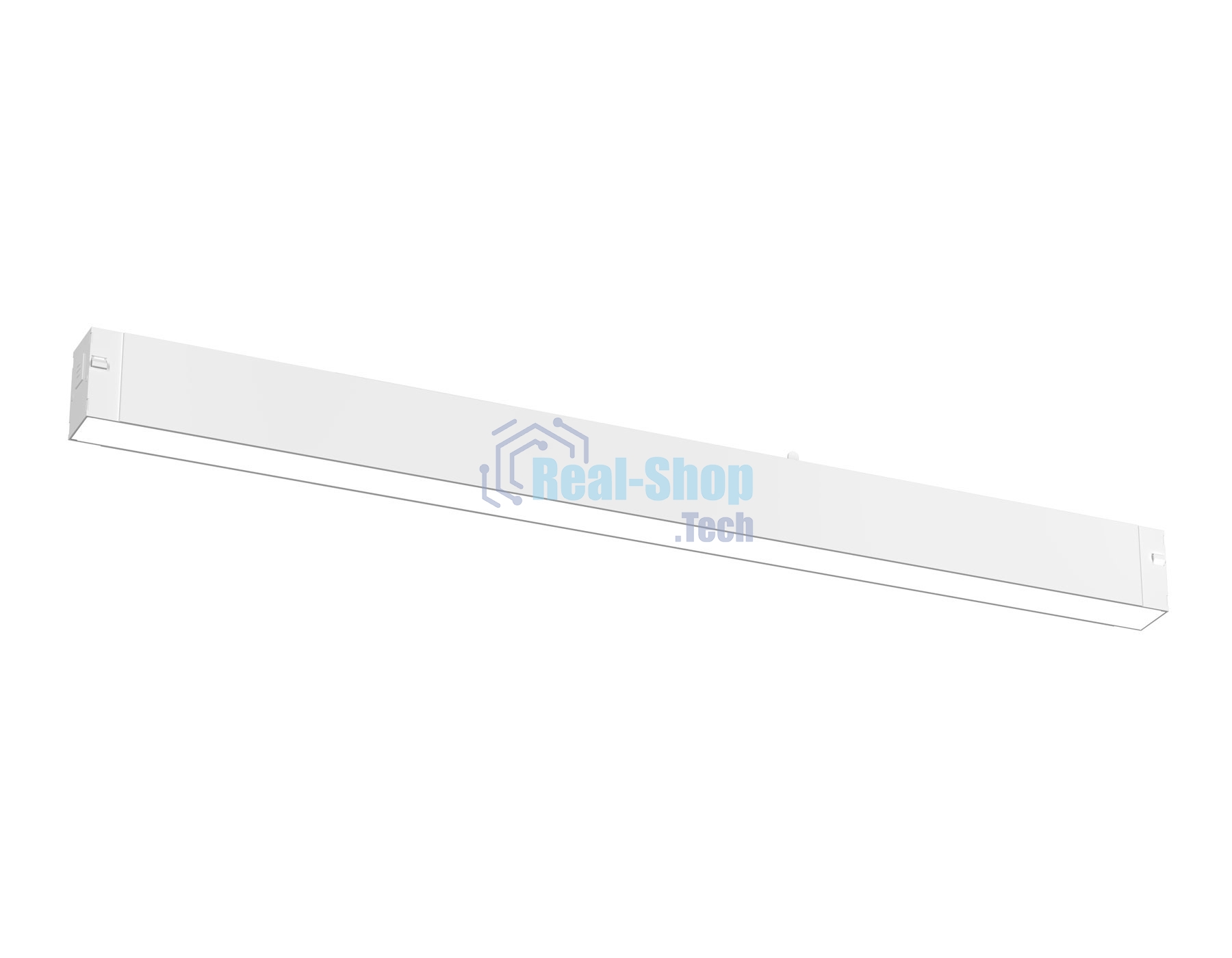 Трековый линейный светильник Ambrella light GL8060 WH белый IP20 36W 3000-6000K 220V 120° 800*25*41
