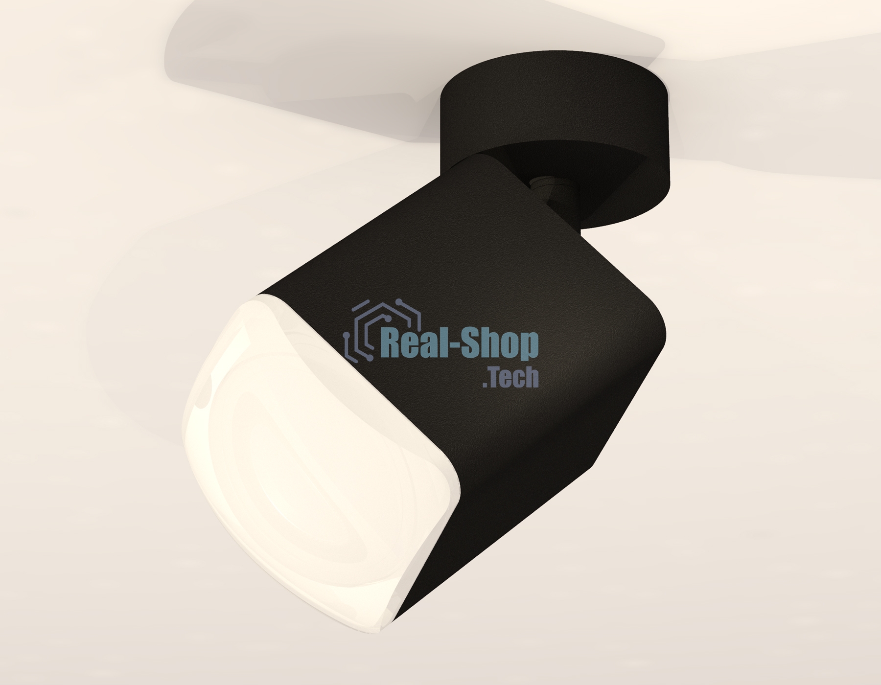 Светильник Ambrella Light XM7813023 SBK/FR черный песок/белый матовый MR16 GU5.3 (A2210, C7813, N7756)