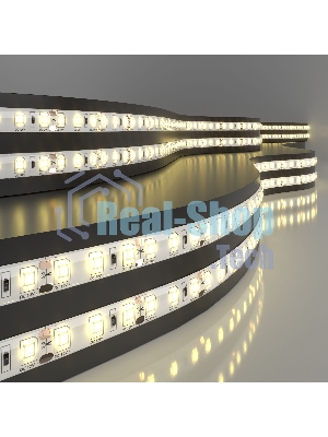 Лента светодиодная 2835 12V 120Led 9,6W IP65 / 120Led 9,6W IP65 3300K теплый белый
