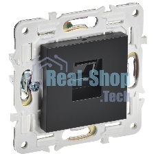 SKANDY Розетка компьютерная RJ45 кат.6 SK-K02Bl черный