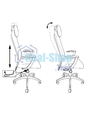 Кресло Бюрократ KB-8/BLACK TW-01 TW-11 черный, сетка