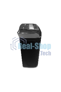 Шредер ГЕЛЕОС УМ35-4 (DIN P-4) фрагмент 3,9x30мм, 26 листов (70гр./м²), 35 литров, Уничт.скобы,скрепки,пл.карты,CD. TouchGuard.JamFree.ECO