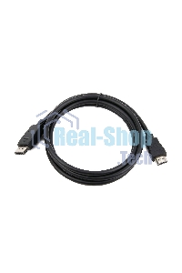 Кабель DisplayPort-HDMI Gembird/Cablexpert 1м, 20M/19M, черный, экран, пакет(CC-DP-HDMI-1M)