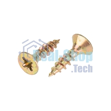 Саморез универсальный Kranz 4х16, желтый цинк, упаковка поставщика (24 000 шт.)