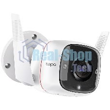 Видеокамера IP TP-Link Tapo C310 белый 3Mp indoor & outdoor IP camera, 30m Night Vision, IP66 dust & waterproof, Motion Detection and Notification, 2-way Audio, supports Micro SD card storage, easy setup with APP