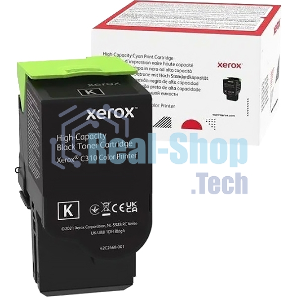 Картридж лазерный Xerox C310 черный 8K (006R04368)