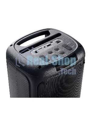 Минисистема Hyundai H-MC1231 черный 40Вт FM USB BT micro SD