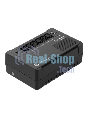 Источник бесперебойного питания Systeme Electriс Back-Save, 600VA/360W, 230V, Line-Interactive, AVR, 6xC13 Outlets, USB charge(type A), USB