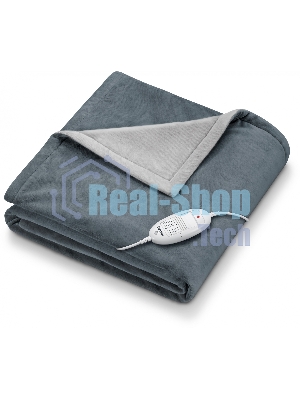 Электрическое одеяло для тела Beurer HD75 Dark Grey 100 Вт (421.06)