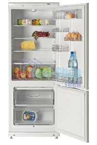 Холодильник Atlant XM-4009-022 белый двухкамерный 201/63л морозилка снизу