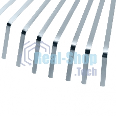 Грабли веерные стальные Palisad, 300-480 мм, 22 плоских зуба, оцинкованные, раздвижные, без черенка