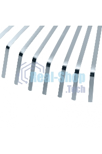 Грабли веерные стальные Palisad, 300-480 мм, 22 плоских зуба, оцинкованные, раздвижные, без черенка