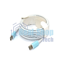 Кабель для зарядки Type-C - Type-C 2m. 25/45/60/90Вт белый Кабель для зарядки Type-C - Type-C 2m. 25/45/60/90Вт белый