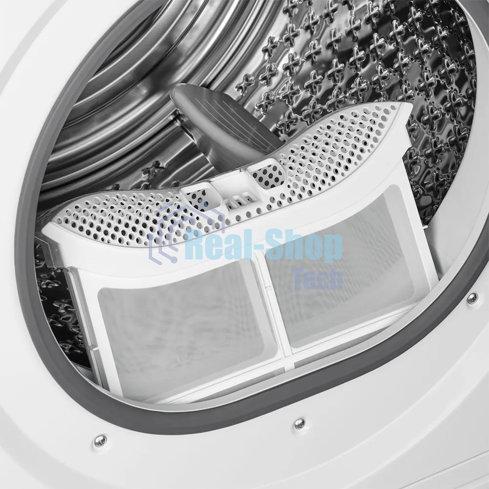 Сушильная машина Monsher MDM 595 Blanc белый, 10 кг, сушка - тепловой насос, программ - 15, 59.5 x 85.5 x 66.5 см