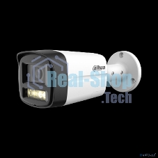 Уличная цилиндрическая Dahua DH-HAC-HFW1200TLMP-IL-T-0360B HDCVI 2Мп; CMOS; объектив 3.6мм; ИК 40м, Led 40м; IP67;металл, пластик