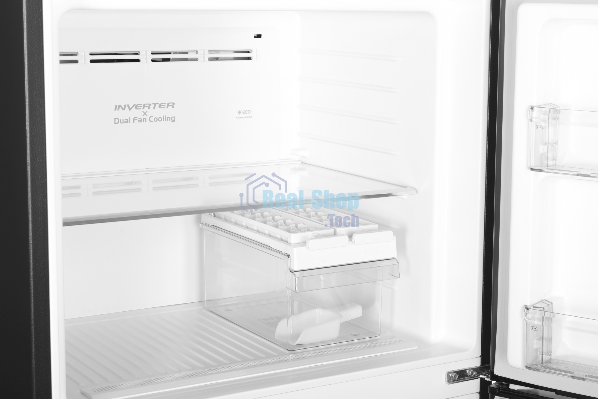 Холодильник Hitachi R-V660PUC7-1 BSL серебристый бриллиант двухкамерный инвертер 405/145л морозилка сверху, No Frost