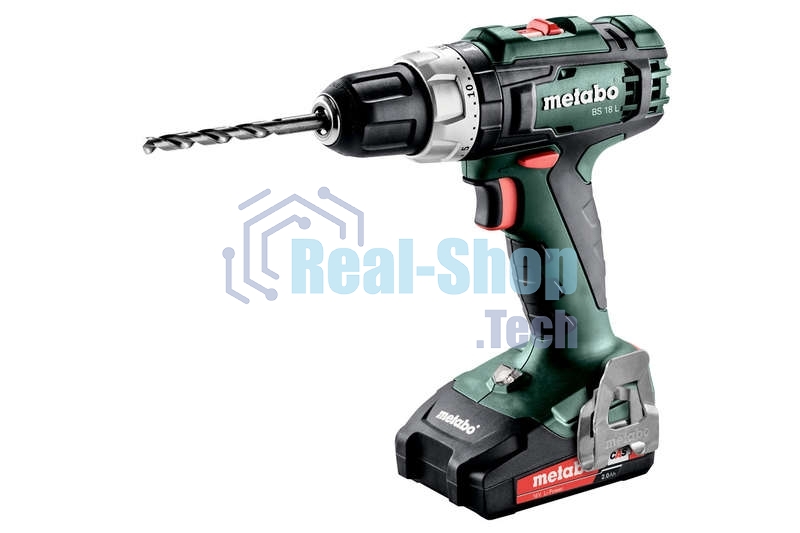 Дрель Metabo BS 18 L Акк.винт. 602321500 50Нм,2х2А·ч,кейс