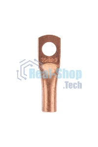 Наконечник медный Rexant ТМ 35-10-9 (35мм² - Ø10мм) (в упак. 5 шт.)