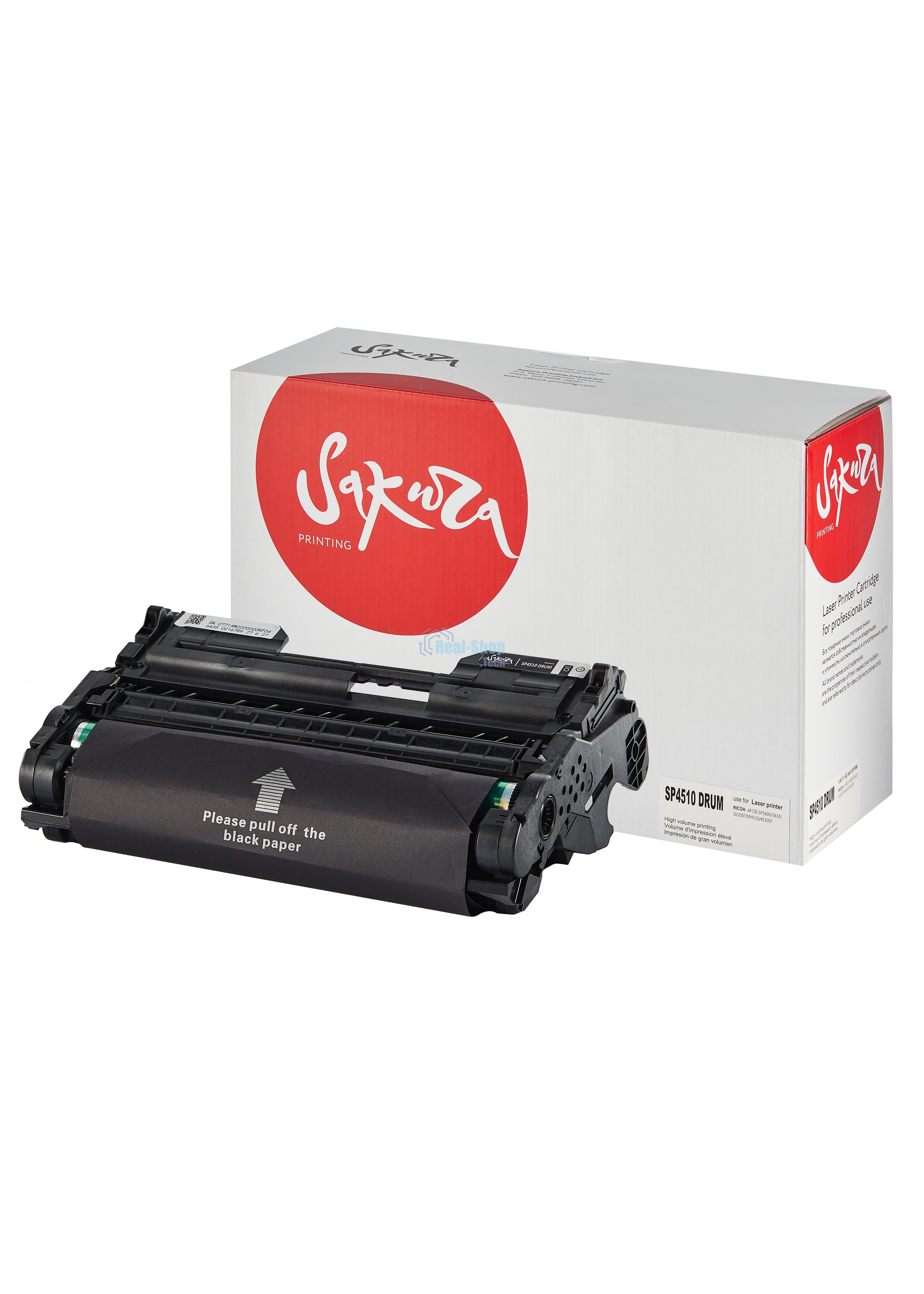 Картридж Sakura SP4510DRUM для Ricoh, черный, 20000 к.