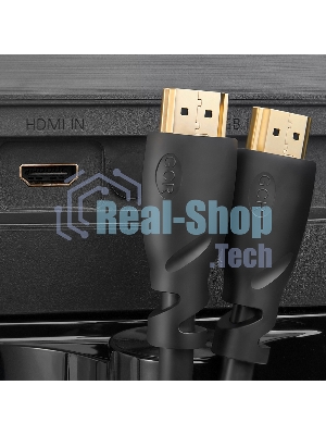 Кабель GCR Premium 1.8m HDMI 2.0, HDR, Ultra HD 4K60 Hz/5K30Hz, 3D, Ethernet 18.0 Гбит/с, OD8.0 мм, 28/26 AWG, черный