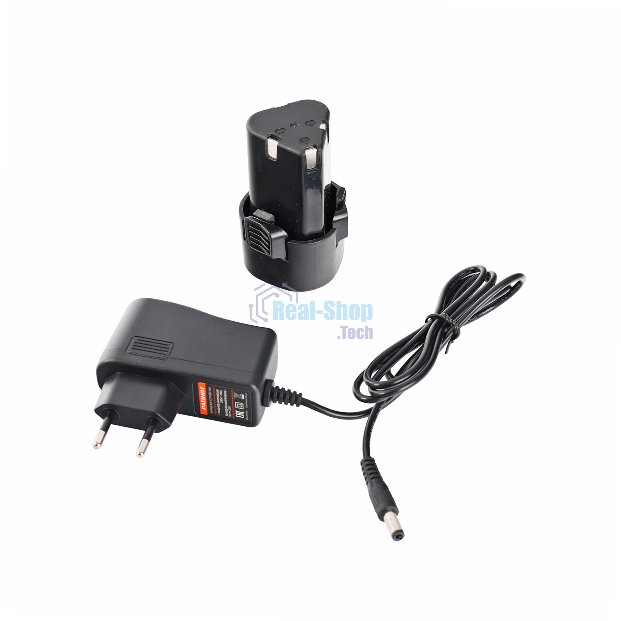 Дрель-шуруповерт аккумуляторная Patriot BR 115Li, Аккумуляторная, 16В, 2 АКБ, Кейс