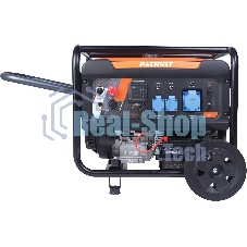 Электрогенератор бензиновый Patriot GRA 8500AWS, 8.5 кВт, 75 дБ, 100 кг