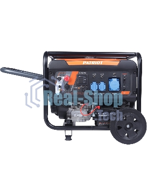 Электрогенератор бензиновый Patriot GRA 8500AWS, 8.5 кВт, 75 дБ, 100 кг
