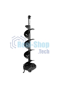 Шнек для льда Denzel IR-150, диаметр 150 мм, длина 800 мм, соединение 20 мм, съемный нож