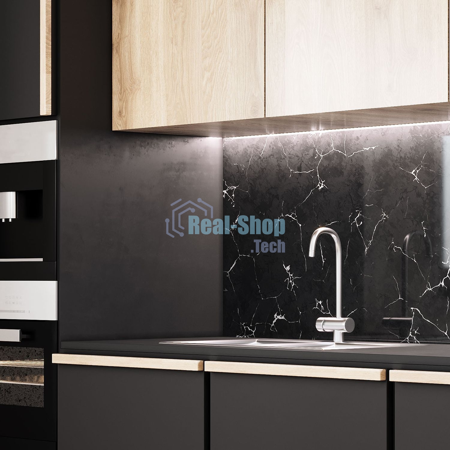 Лента светодиодная Basic Gauss 12V 9,6W/m 624lm/m 4000K IP20 LED 2m 1/100