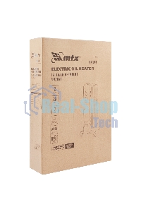 Обогреватель масляный MTX OCH-2000, белый, 2000 Вт, 20 м2, термостат