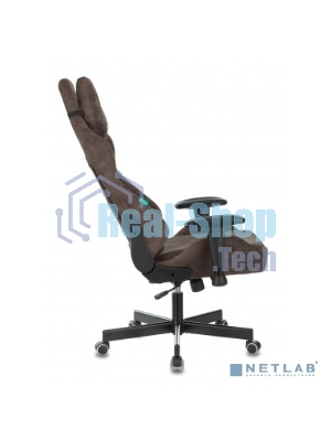 Кресло Бюрократ VIKING KNIGHT LT10 FABRIC коричневый, ткань, 120 кг, механизм качания