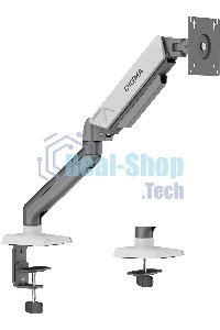Кронштейн для мониторов ЖК Digma D-MM101 серый 17