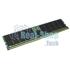 Оперативная память Kingston Server Premier, DDR5, 64Gb (1x64 Gb), 4800 MHz, CL40, ECC, RDIMM