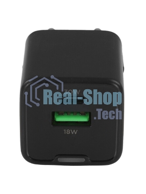 Зарядное устройство Cablexpert MP3A-PC-64, 30Вт GaN, 3А, QC4.0/PD, 1xUSB, 1xType-C, черный, пакет