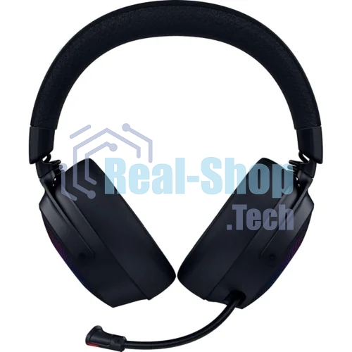 Гарнитура Razer Kraken V4 Pro чёрный, беспроводная + проводная, радиоканал, до 45 ч, подсветка