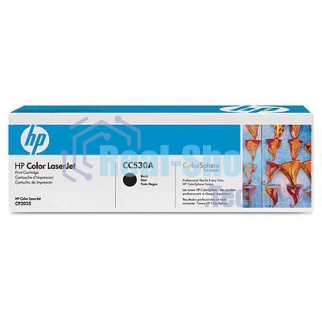 Картридж лазерный HP CC530A черный для LJ CP2025/CM2320 3500 стр.