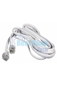 Телефонный шнур Rexant удлинитель RJ-11(6P-4C), длина 7 метров, белый