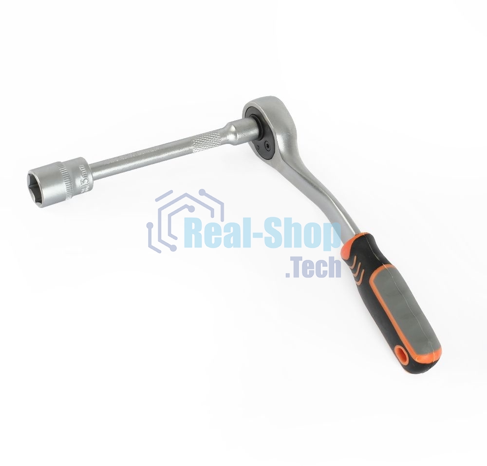 Набор торцовых головок PATRIOT SSR-1/4, CrV сталь, трещотка, удлинитель, 12 предм.Тороцовые головки 10 шт: 4,5,6,7,8,9,10,11,12,13 мм удлинитель 100мм 1шт трещотка 72 зуба 1 шт