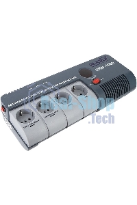 Стабилизатор RUCELF SRW-1000-D 1000ВА, диапазон 140-270,однофазный,управление релейное, дисплей,точность 220+-6%, КПД 98%.