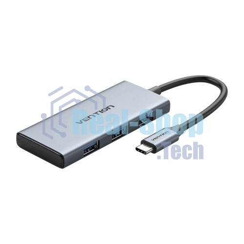 Мультифункциональный хаб Vention USB Type C 6 в 1