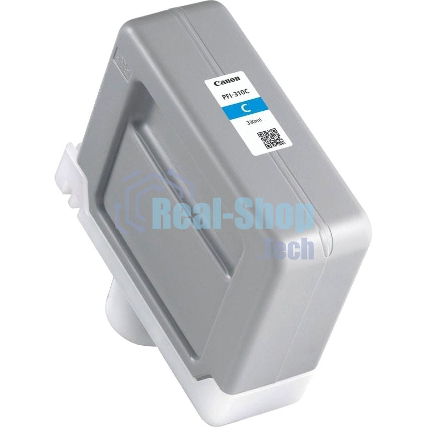Картридж струйный Canon PFI-310 C 2360C001 голубой (330 мл) для Canon TX-2000/TX-3000/TX-4000