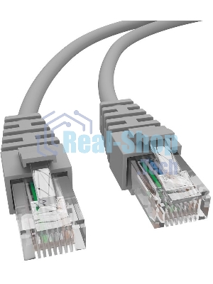 Патч-корд NTSS NTSS-PC-UTP-RJ45-6-1.0-LSZH-GY NTSS-PC-UTP-RJ45-6-1.0-LSZH UTP RJ-45 вил.-вилка RJ-45 кат.6 1м серый LSZH (уп.:1шт) 24AWG