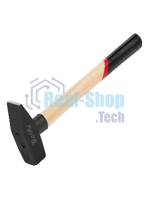 Молоток слесарный Matrix 1000 г, квадратный боек, деревянная рукоятка