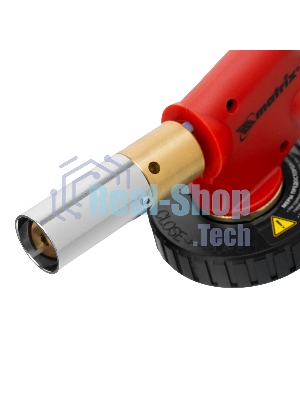 Профессиональная горелка Matrix на бутановый баллон, пьезоподжиг, расширенное сопло