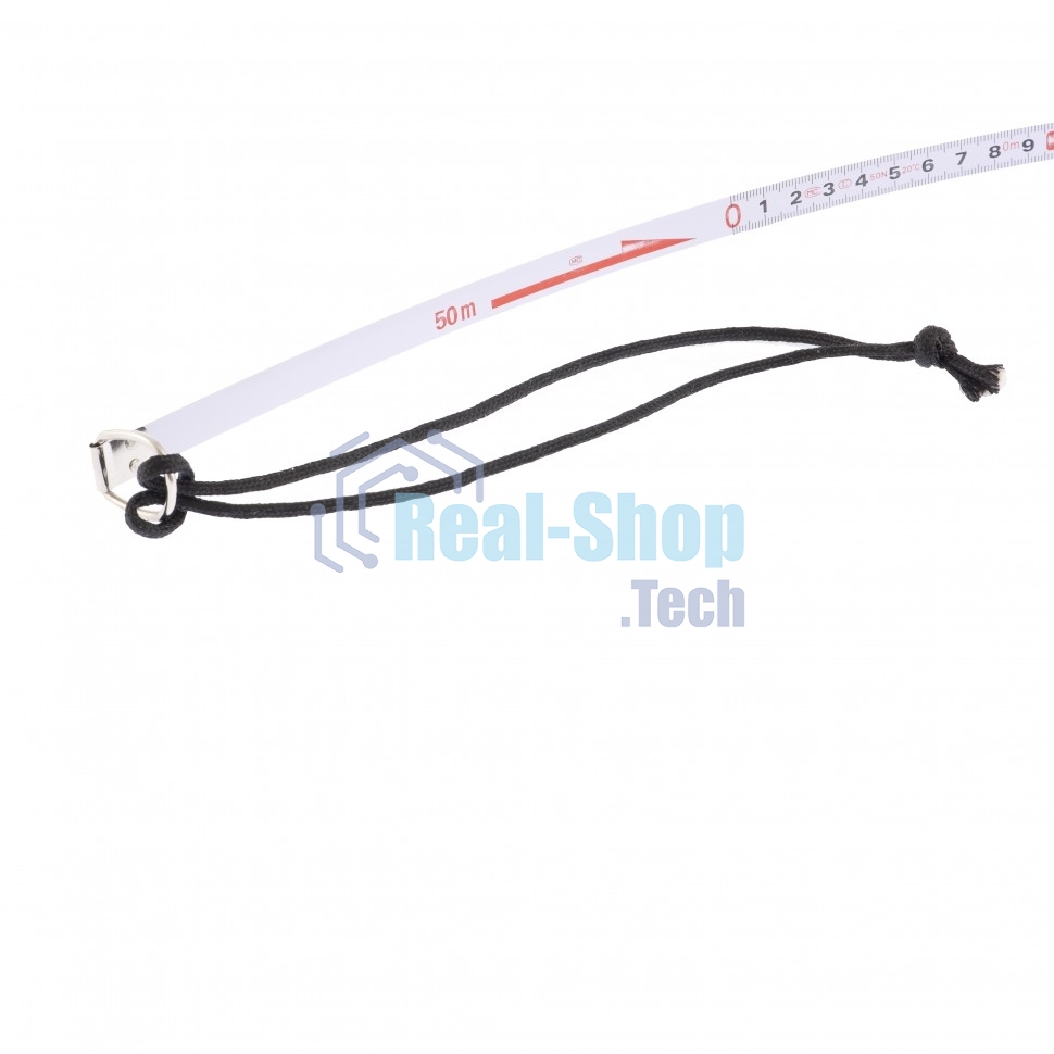 Рулетка геодезическая Matrix 50 м х 12,5 мм, металлическая лента, открытый корпус