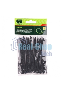 Хомуты Сибртех, 100 х 2,5 мм, пластиковые, черные, 100 шт. 45540