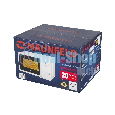 Микроволновая печь Maunfeld MFSMO.20.7WH белый, 20 л, 700 Вт, переключатели - поворотный механизм