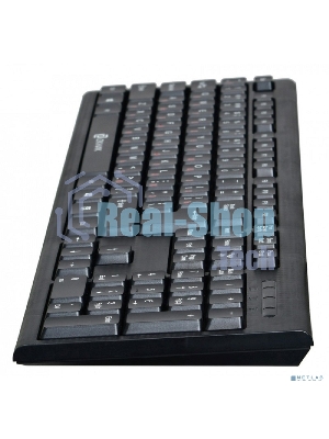 Клавиатура проводная Oklick 120M черный USB