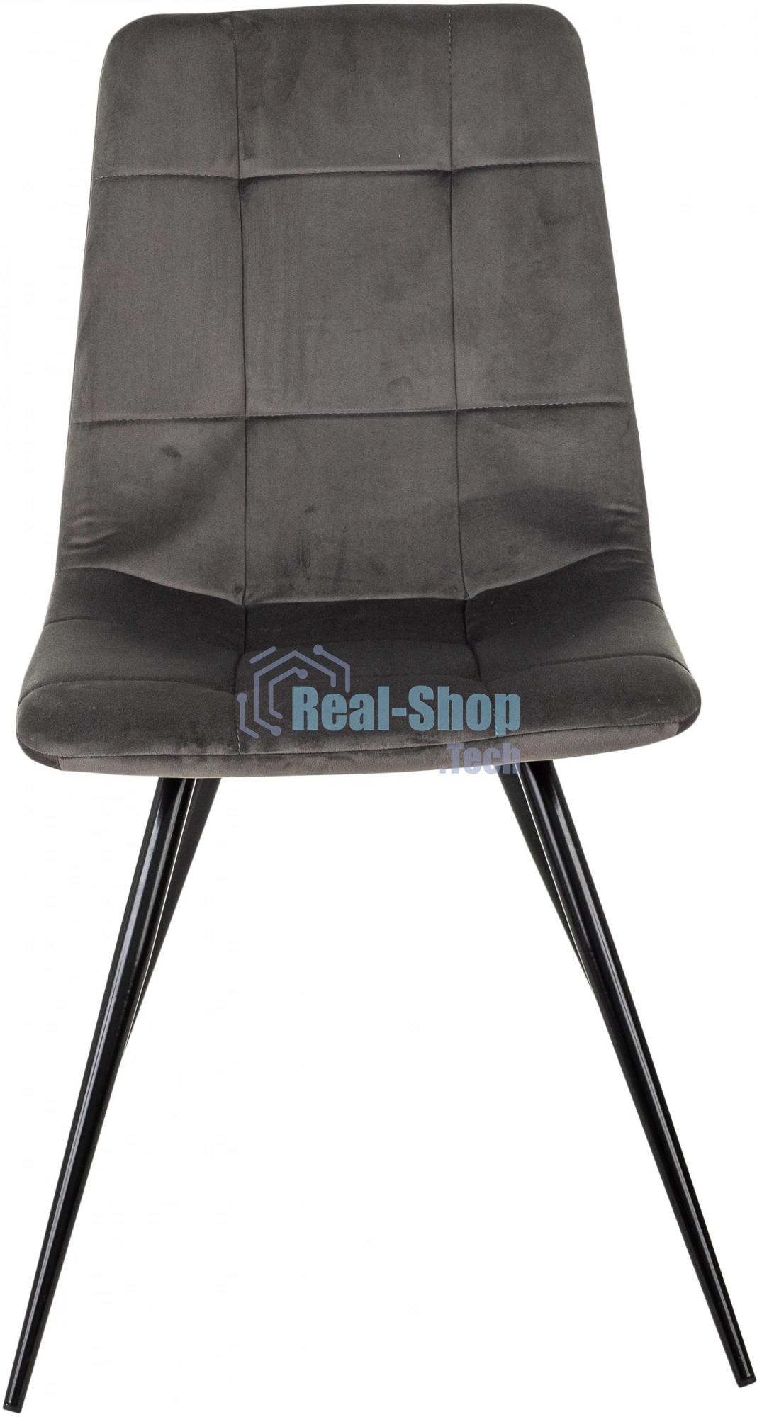 Стул для дома Бюрократ CH-K1_4 комплект 4 шт т. серый Holland 18 металл черный на ножках