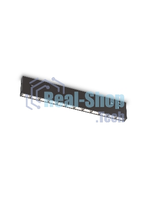 Трековый светильник GL2335 BK черный IP20 10W 3CCT 3000/4200/6400K 48V 200*10*37